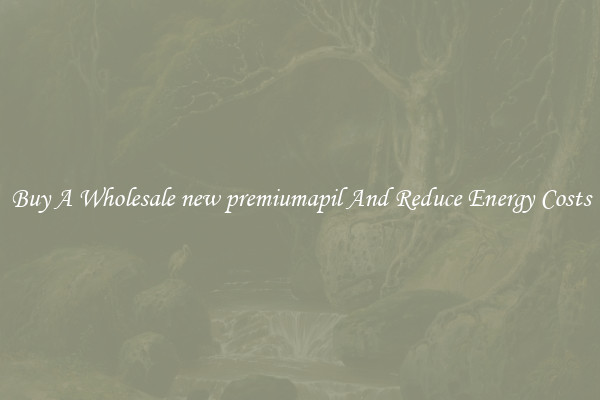 Buy A Wholesale new premiumapil And Reduce Energy Costs