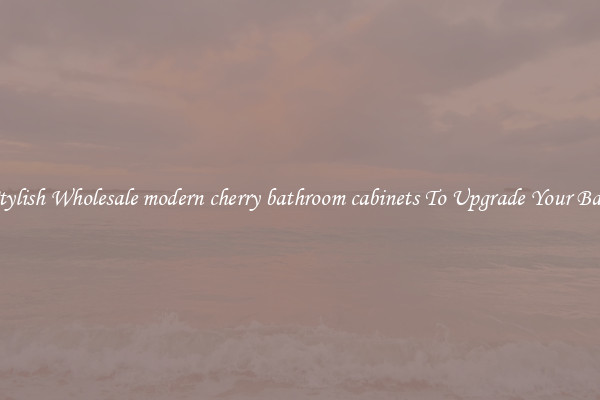 Shop Stylish Wholesale modern cherry bathroom cabinets To Upgrade Your Bathroom