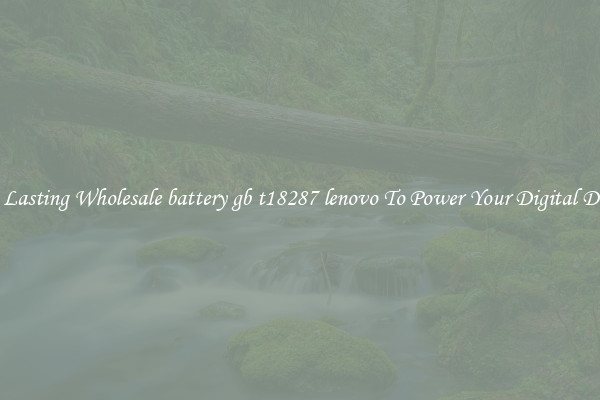 Long Lasting Wholesale battery gb t18287 lenovo To Power Your Digital Devices